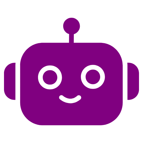 Carinha do Max, mascote do chatbot